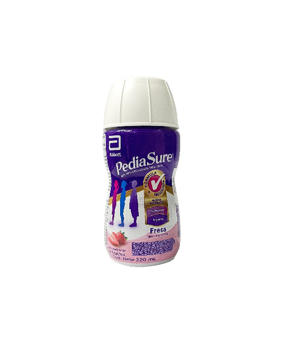 PEDIASURE LIQUIDO FRESA FRASCO X 220 ML